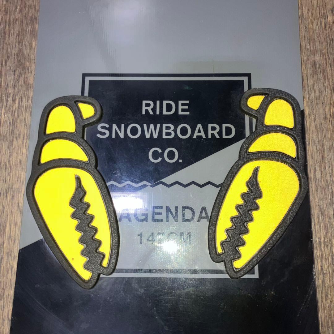 RIDE AGENDA 147cm スノーボード デッキパッド付