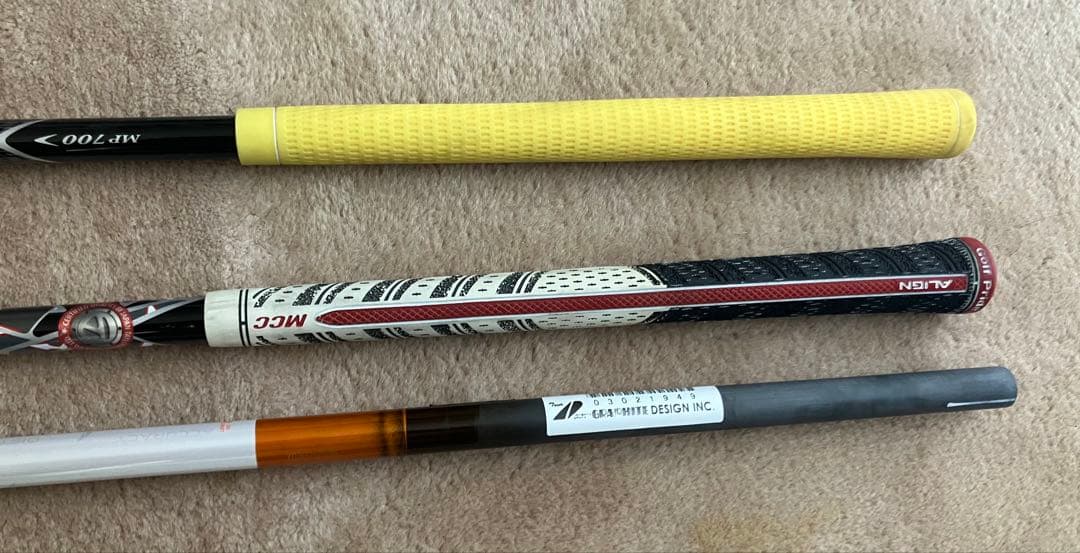 ゴルフ シャフト3本セット