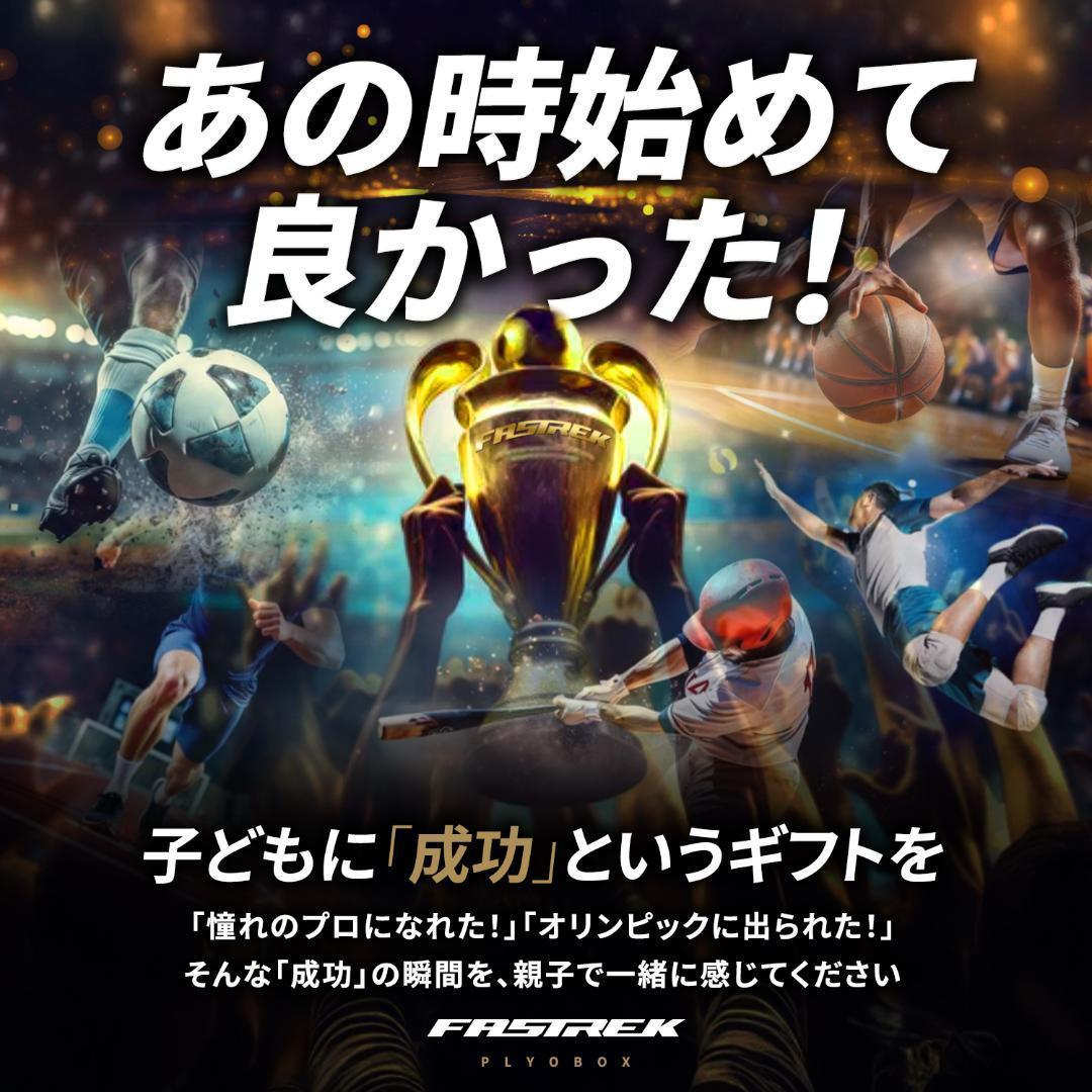 元Jリーガー監修！ FASTREK プライオボックス ジャンプボックス 3段