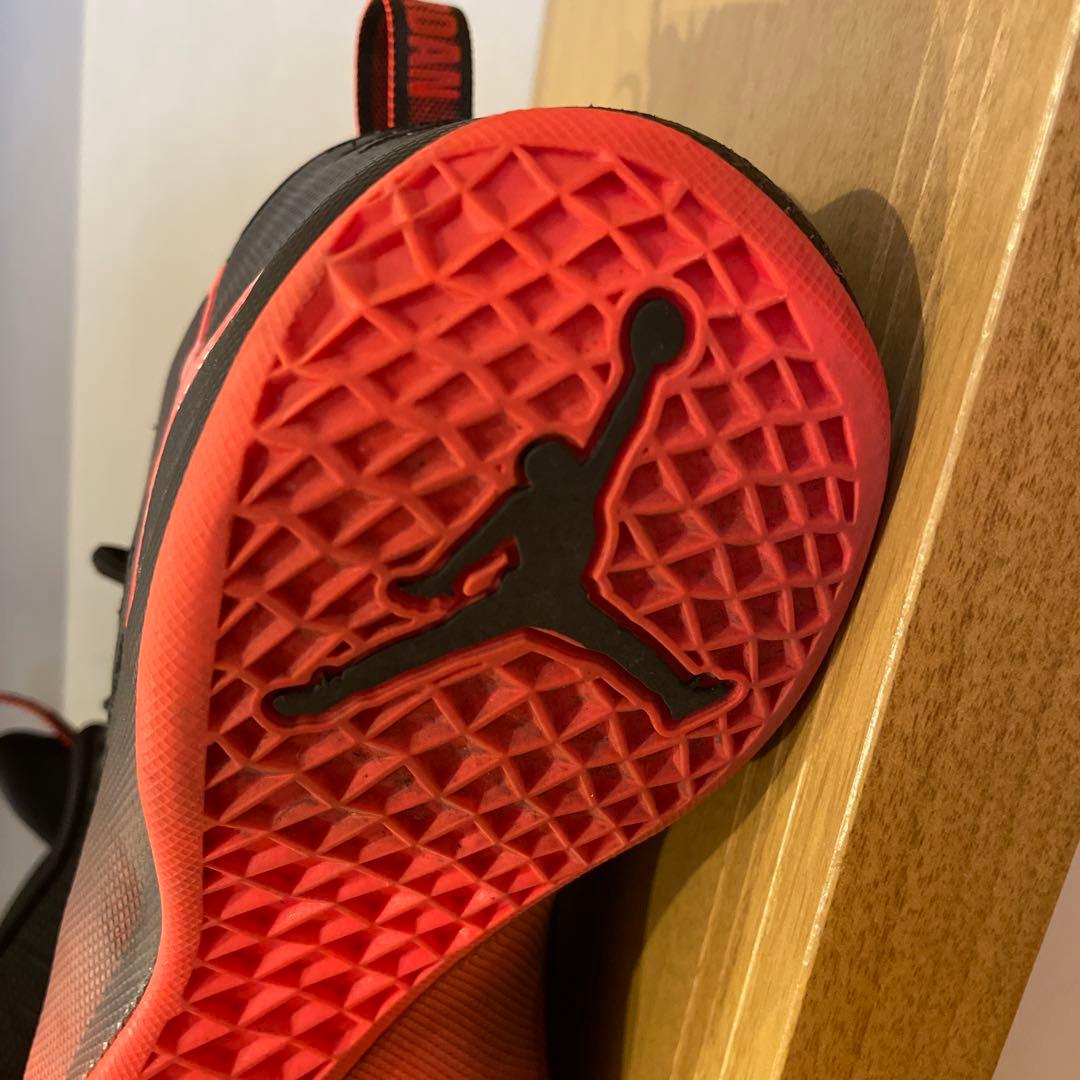 NIKE ナイキ　ジョーダン　スーパーフライ 5 美品！27センチ赤　黒　バスケ
