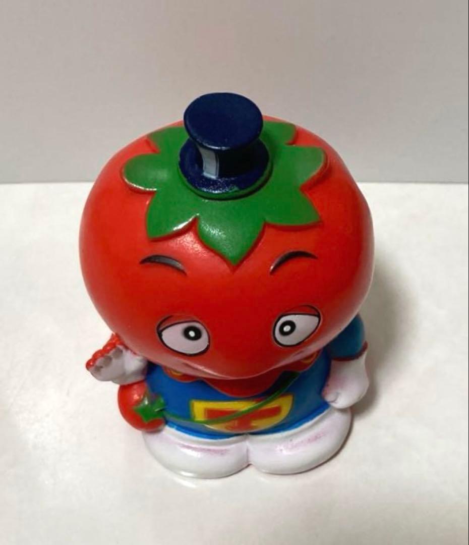サラダ十勇士 トマトマン マスコットバンク 当時物 貯金箱
