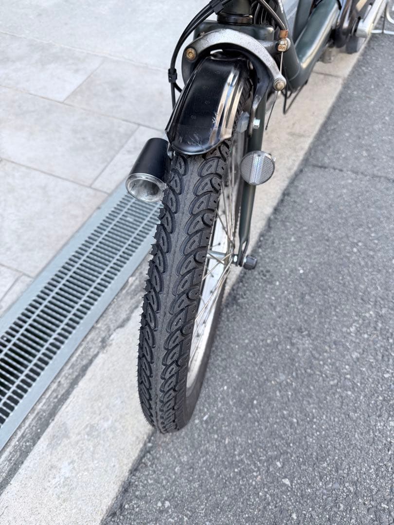 大阪府　パナソニック　電動アシスト自転車 チャイルドシート付き ダークグリーン