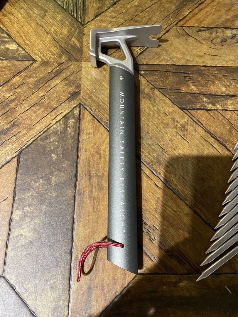 K ＊MSRステイクハンマー ペグハンマー ユニフレーム ジュラパワーペ