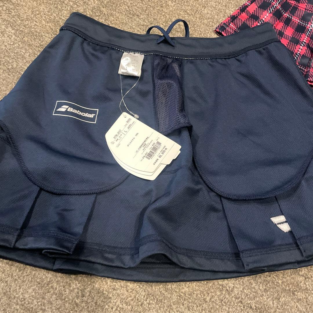 Babolat　スコート　2枚セット　L