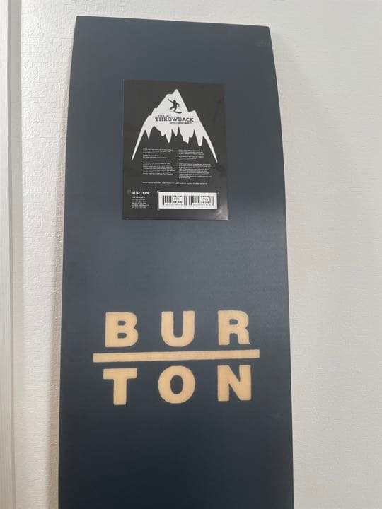 BURTON 雪板 DIY スローバック