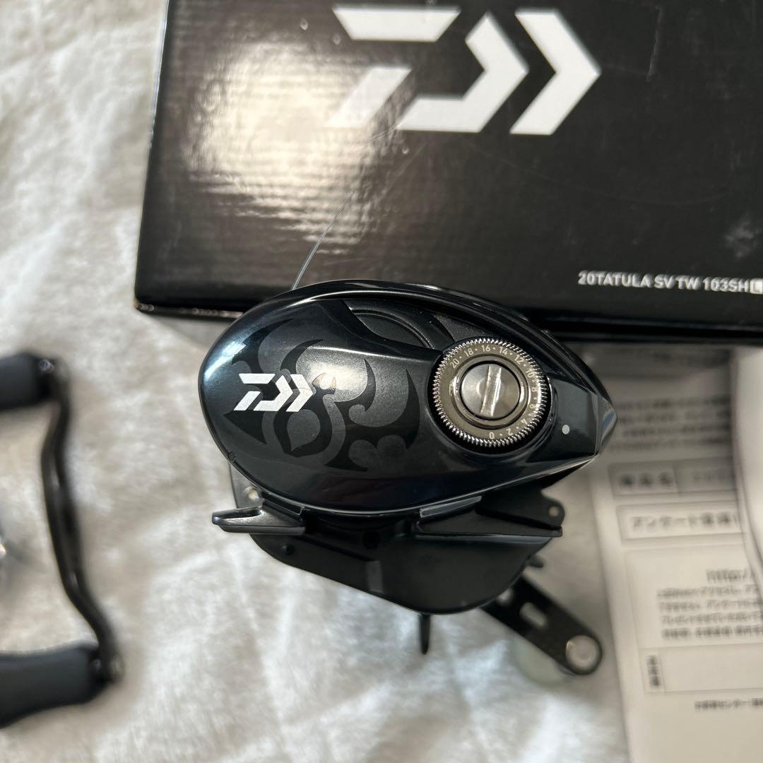 ダイワ 20タトゥーラSV TW103S 左ハンドル