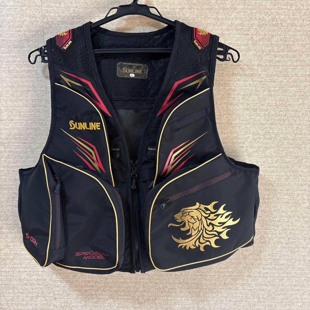 新品未使用サンライン(SUNLINE) S-DRY 鮎ベストSUA-09215