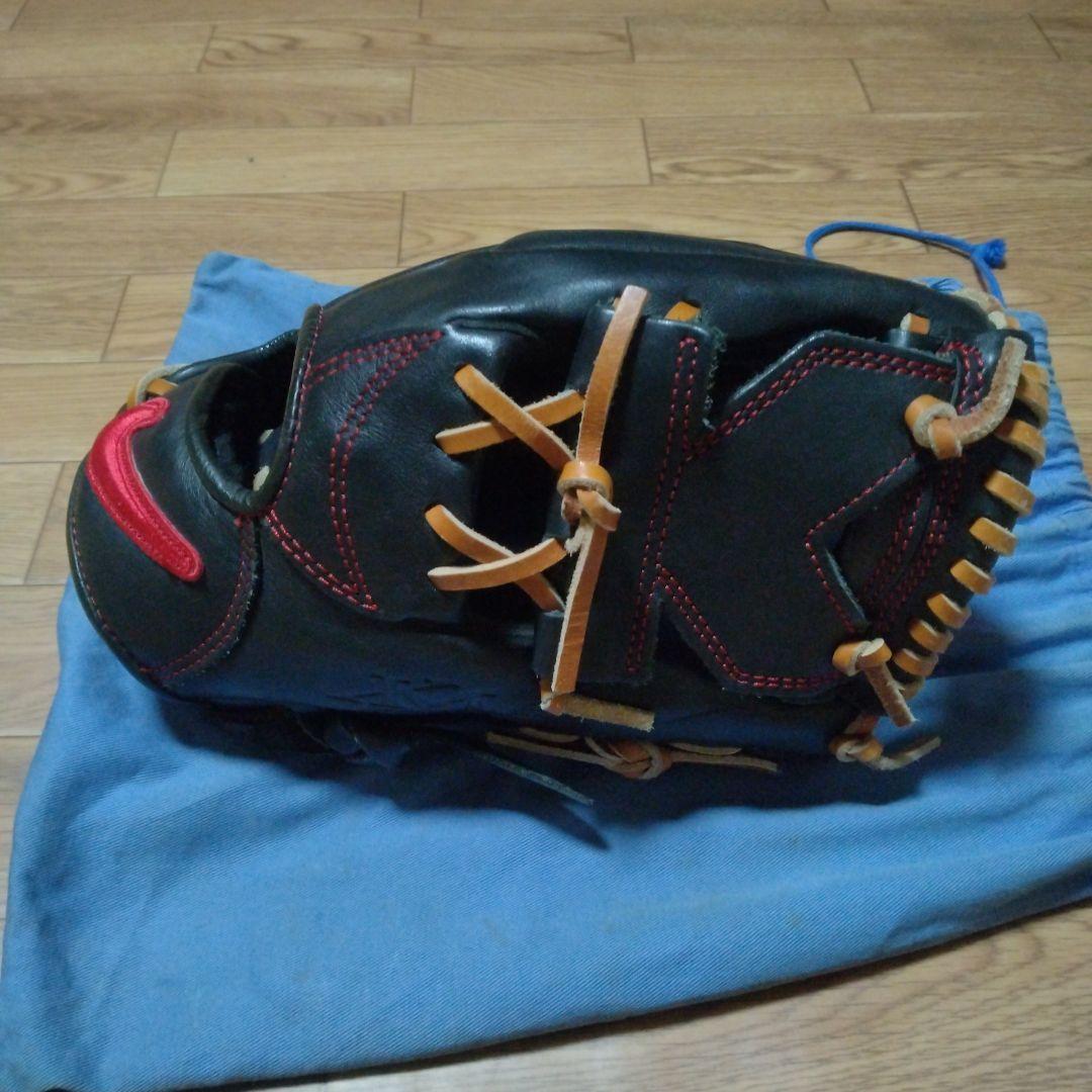 Nike サインモデル 軟式少年グローブ 黒