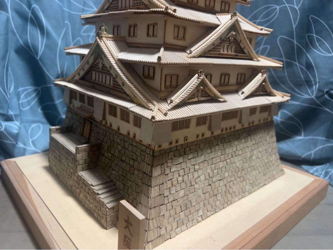 大阪城 ウッディジョー 木製 模型