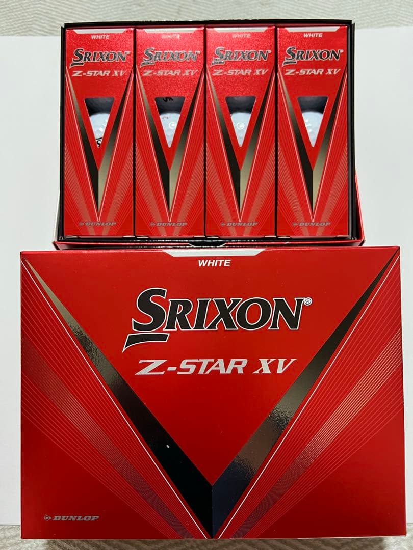 【ゴルフボール】Srixon Z-STAR XV ホワイト　2ダース