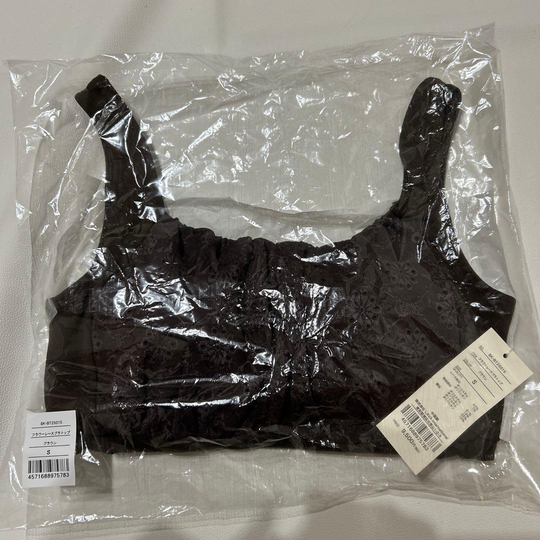 新品　新作　【SUKALA】フラワーレースブラトップ Ｓサイズ