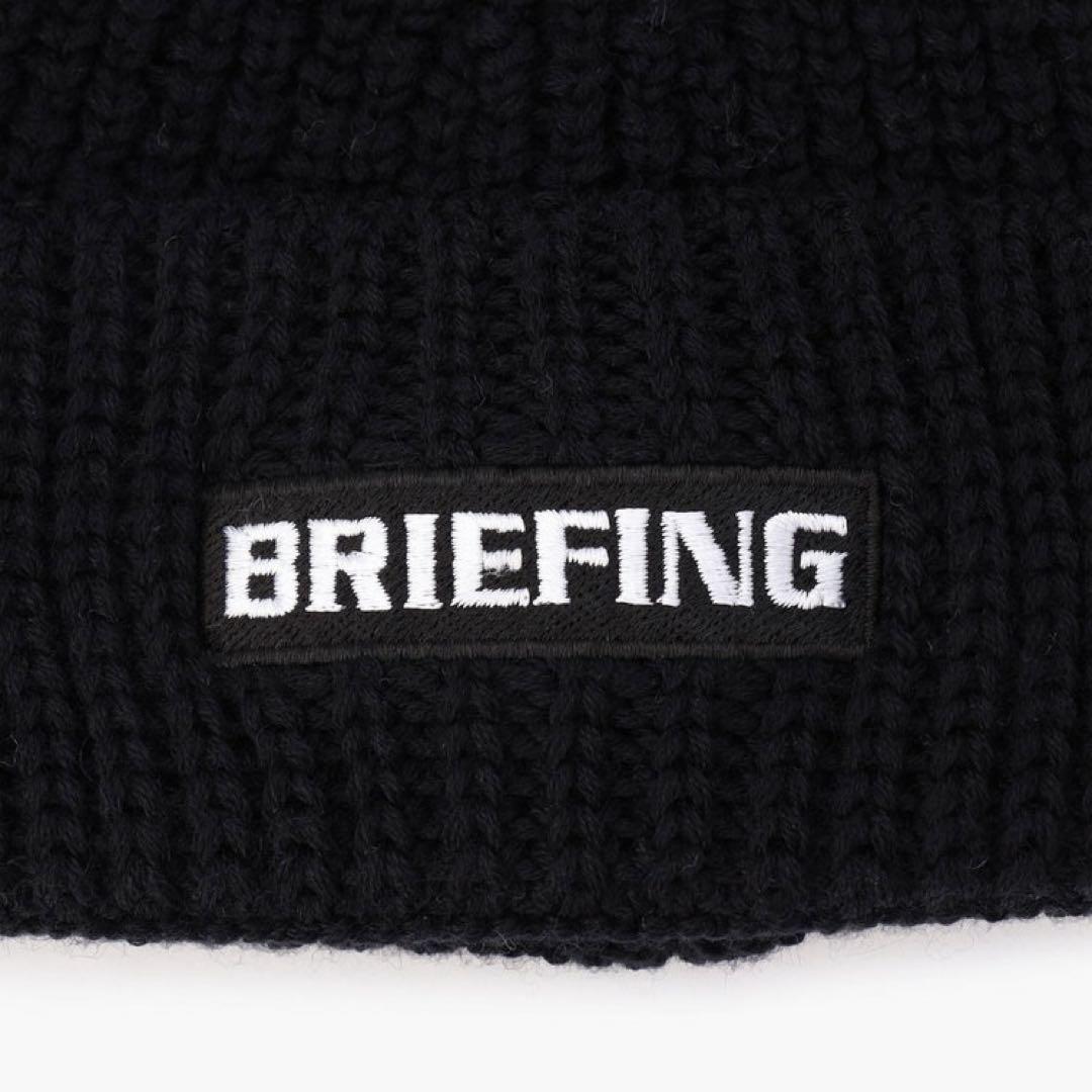 BRIEFING 新作WR WOOL BEANIE BLACK