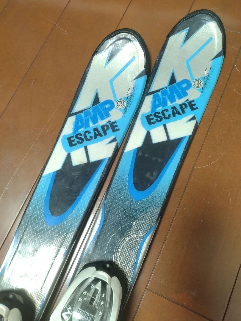 【Jr・キッズ☆】112cm　Ｋ２スキー板セット♪　送料無料！