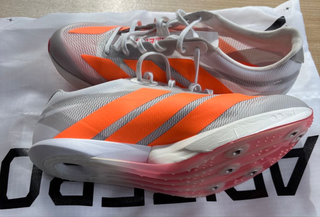 極美品 adizero プライム SP4 25.0cm