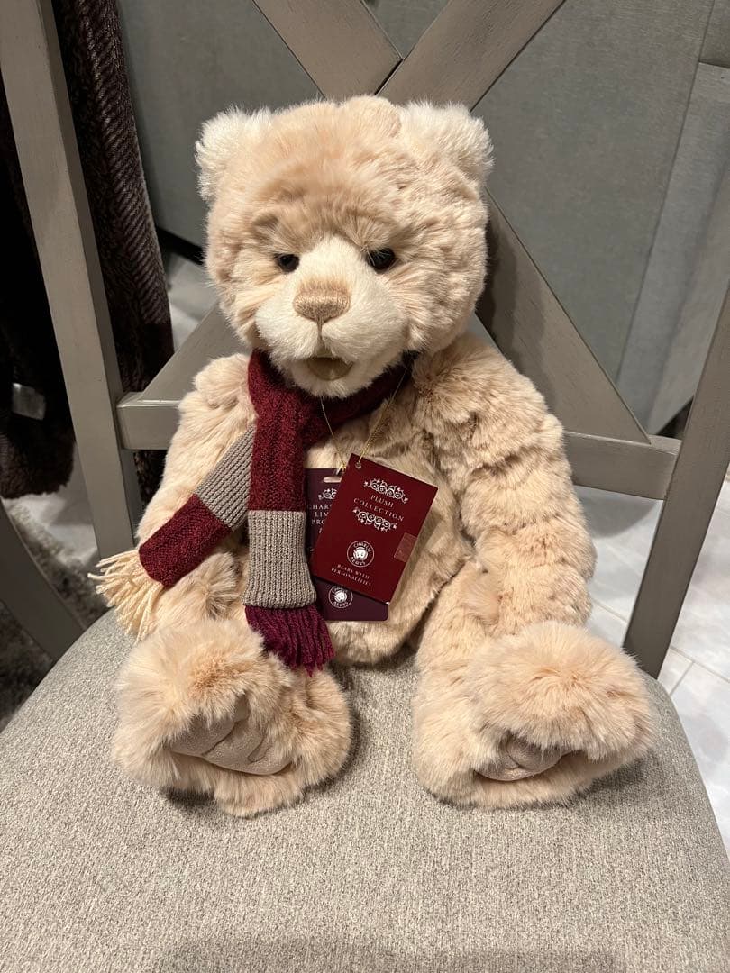 CHARLIE BEARS 世界1000体限定バニラプティング