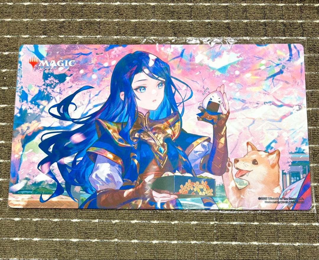 放浪皇のお花見 プレイマット＋スリーブ＋アクスタセット ナーセット【即日発送】