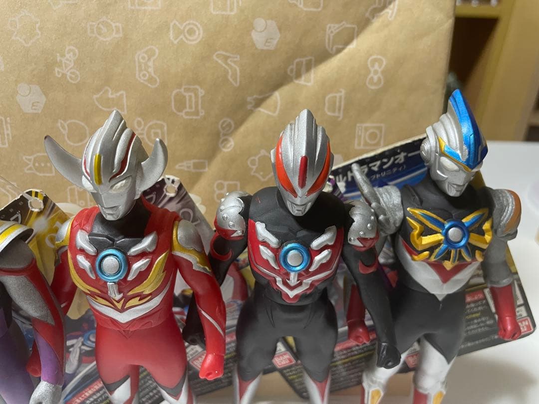 ウルトラヒーローシリーズ　ウルトラマンオーブ 放送当時タグ付き　ソフビ