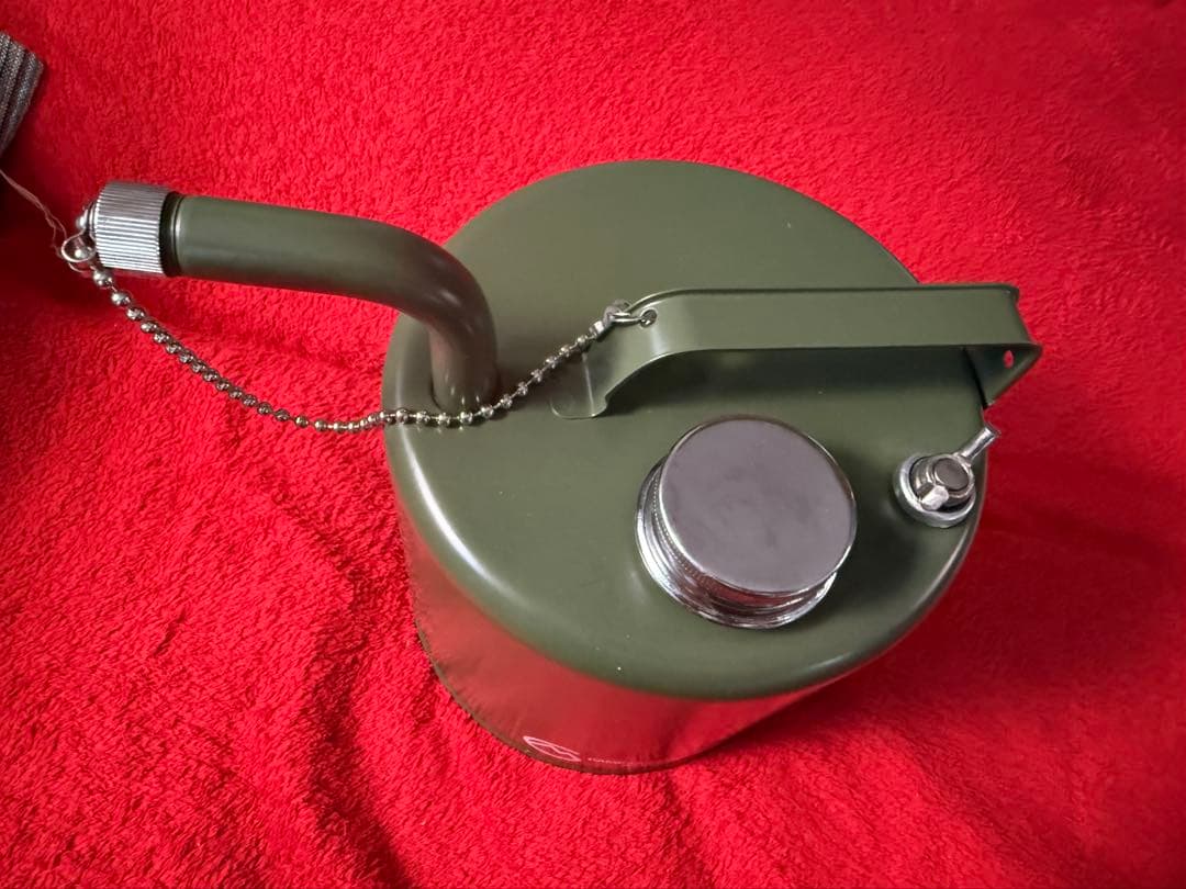 新品未使用！ ガソリン携行缶 キャンプマニアプロダクツ エトス缶 2.5ℓ