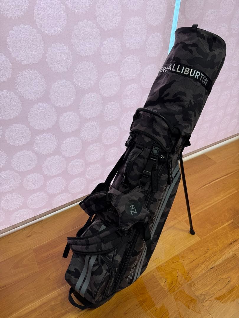 ZERO HALLIBURTON キャディバッグ＋セカンドバック2点セット