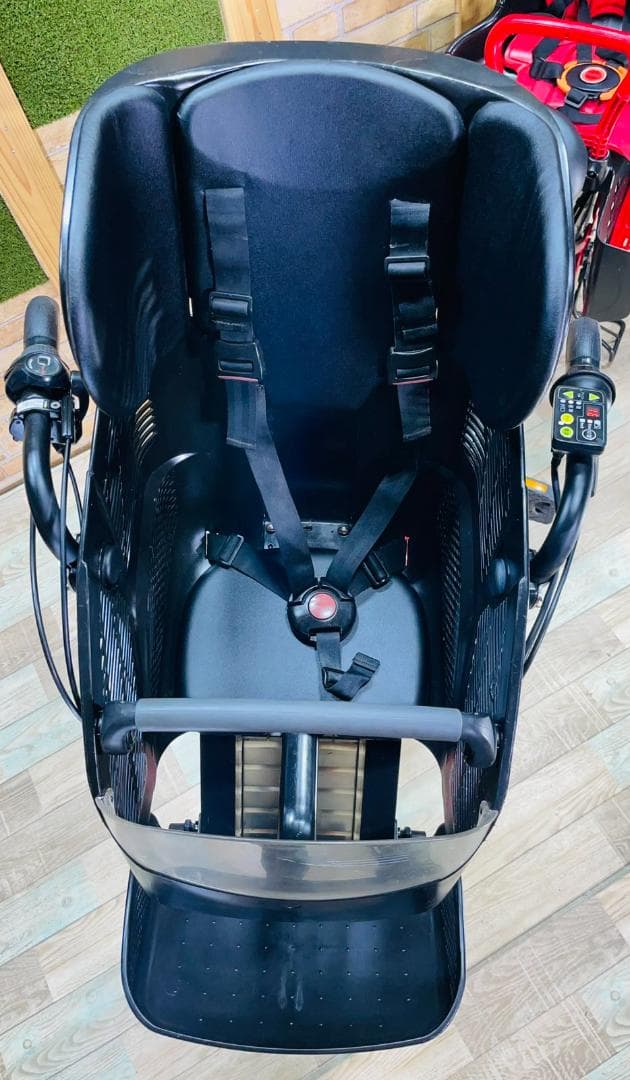 No１モデル レッド系 ヤマハ　子供乗せ電動アシスト自転車 H2860