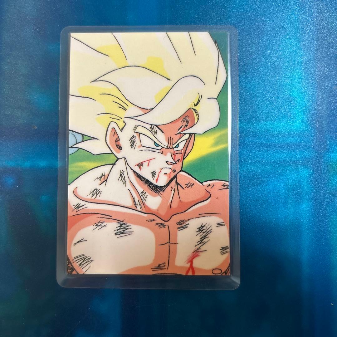ドラゴンボール　ラミネートカード　超サイヤ人悟空　ナメック