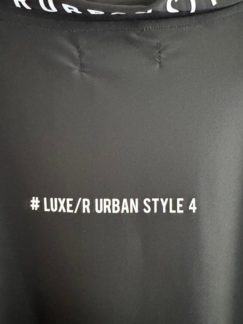 REZES冷感モックネック #LUXE/URBAN STYLE 黒　3L
