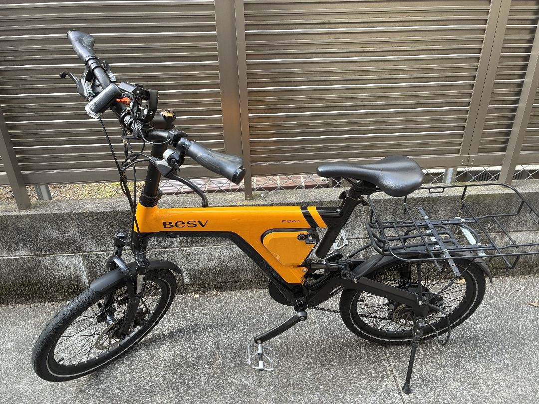 BESV PSA1電動アシスト自転車 オレンジ ※都内手渡し限定でお願いします
