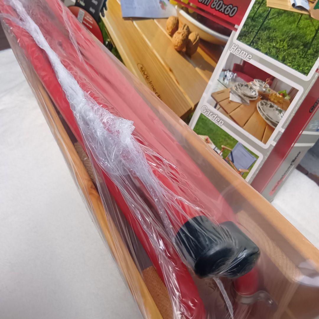 新品 CASTELMERLINO ハイ&ローキャンパーテーブル　80×60