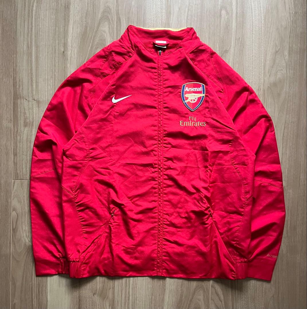 激レア　00s NIKE アーセナル　セットアップ　ナイロンジャケット