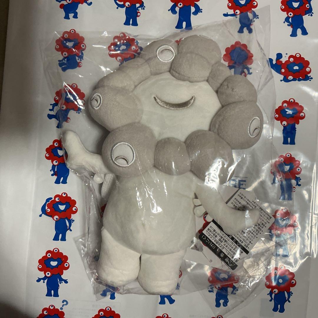 白ミャクミャクポーチ　新品ビニール袋付き