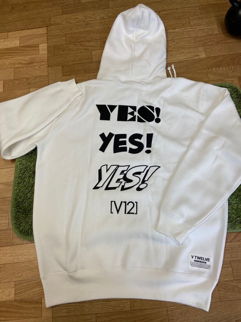 新品正規品【V12/ L】YESPARKA YESパーカーメンズゴルフスウェット