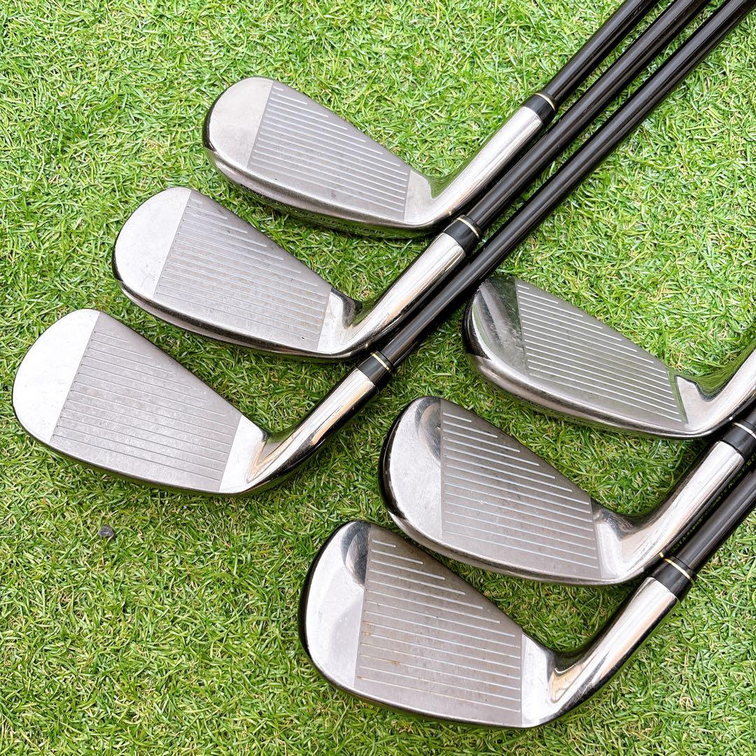名器！ジャック・ニクラウス　メンズアイアンセット　右利き　FLEX SR 6本