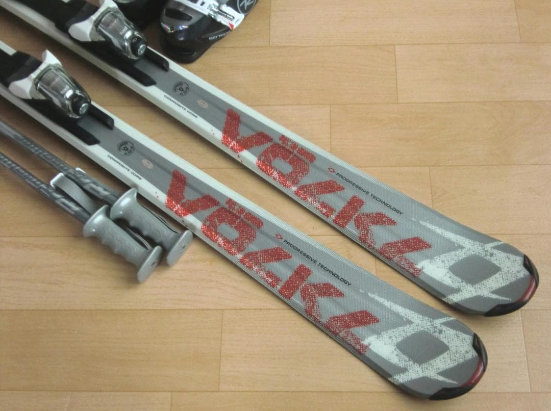 ■■送料無料■VOLKL■メンズスキーセット■板159靴26.5■メンテ付■■