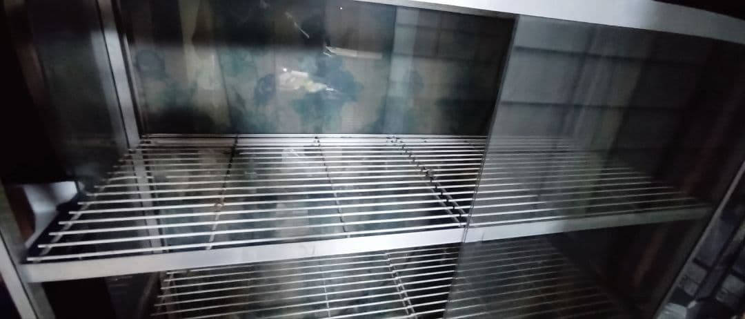 昭和アルミネオラックのガラス温室　1200×450×15000 引き取り限定