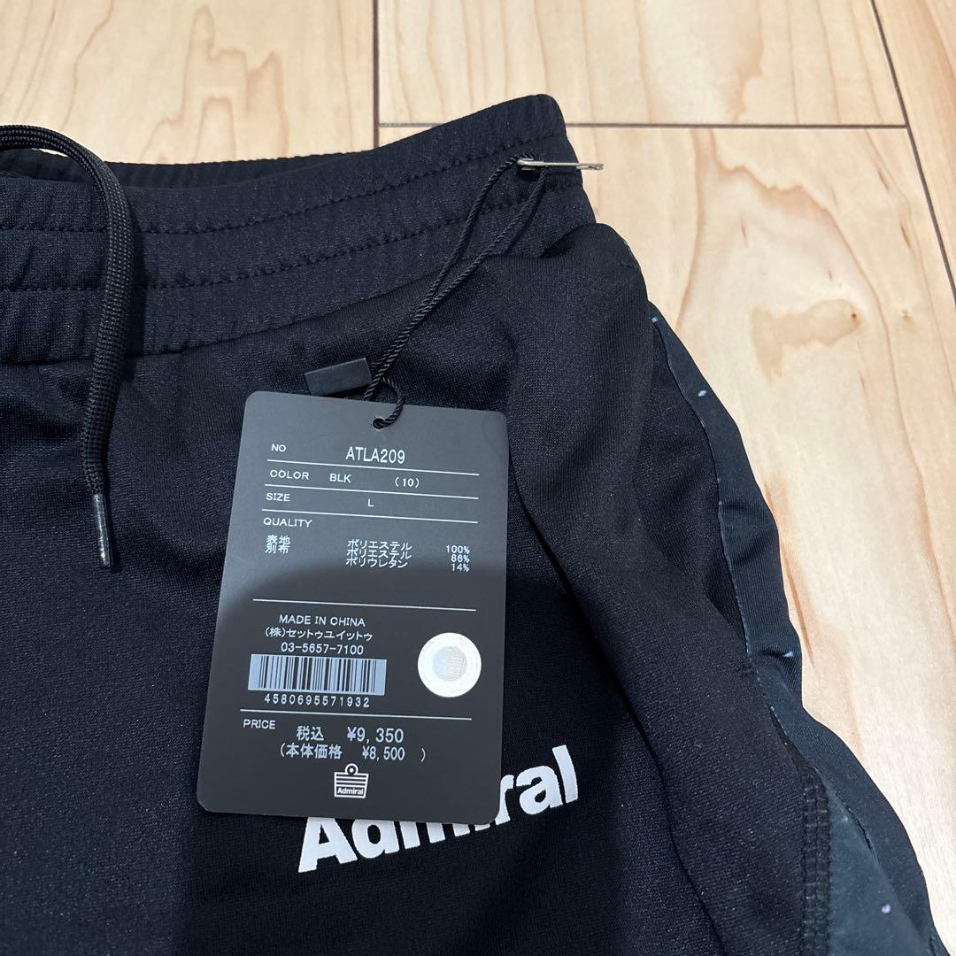 Admiral ATLA209 ブラック ハーフパンツ L レディース　テニス