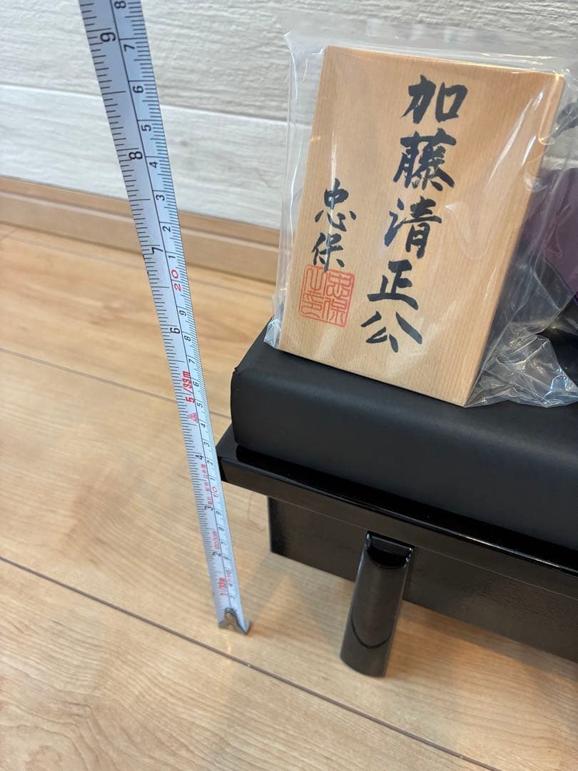 新品　兜飾り　加藤清正デザイン　忠保作