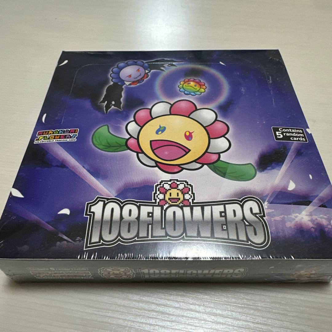 108FLOWERS トレーディングカードbox