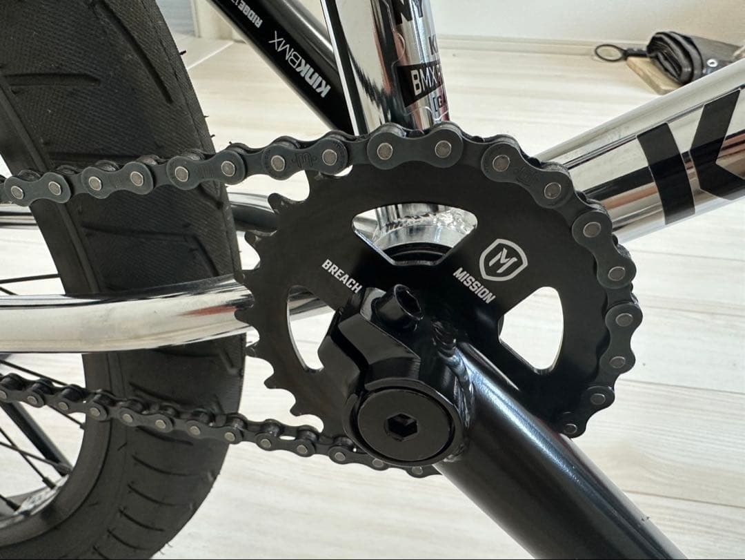 KINK BMXバイク シルバー ペグ