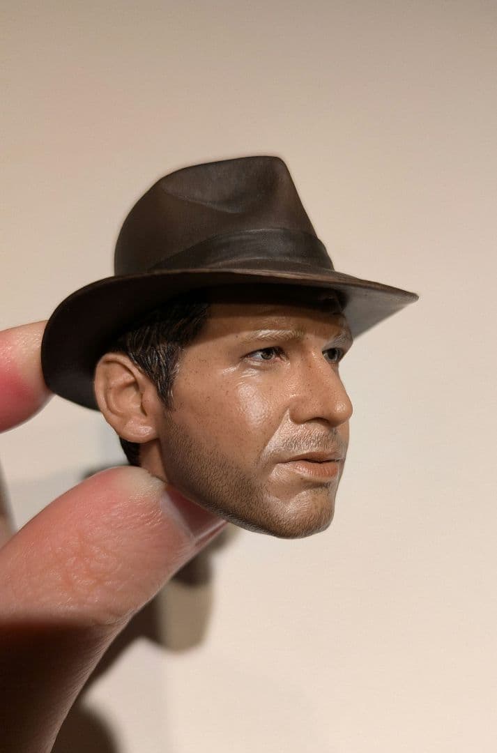 インディージョーンズ　ハリソン・フォード　フィギュアヘッド