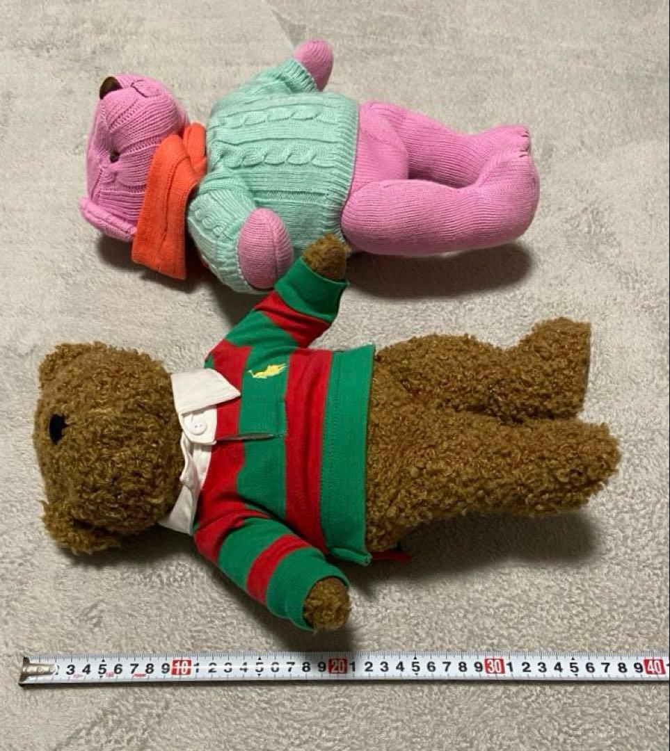 ラルフローレン ポロベア ぬいぐるみ 2体 2004年 2005年 テディベア