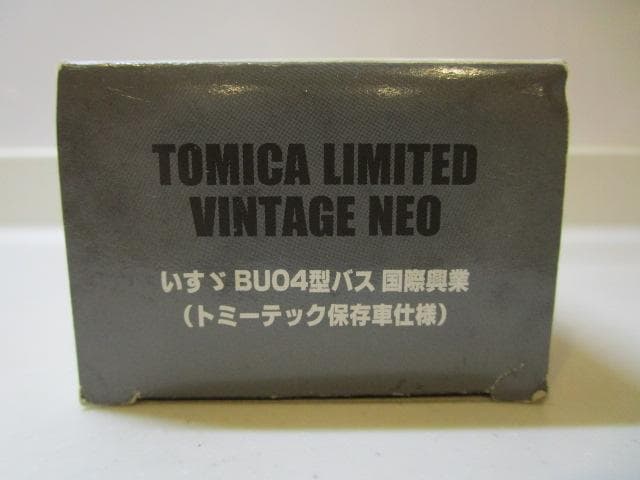トミカLVネオ/新品未開封 いすゞ BU04型国際興業 トミーテック保存車仕様