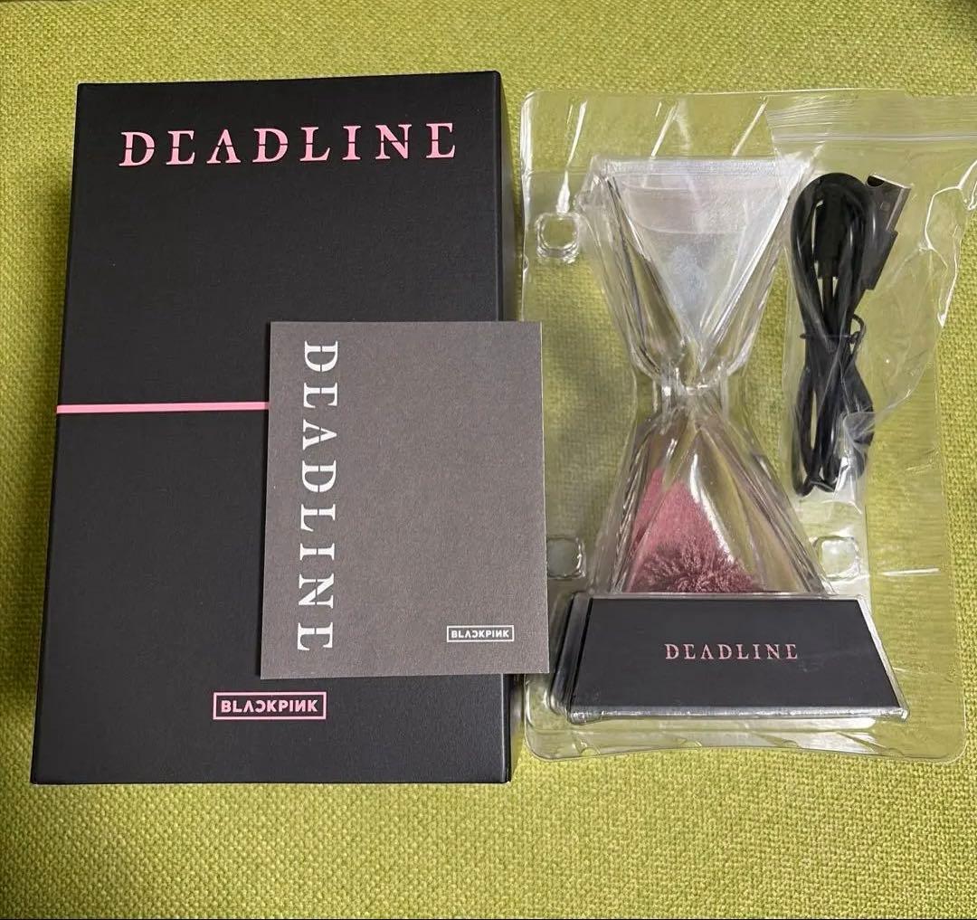 Black pink MOOD LIGHT Verの砂時計ムードライト