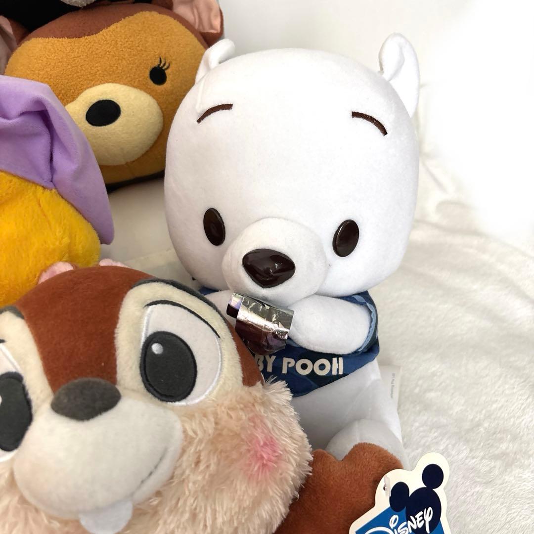 【Disney】キャラクター　プーさん　アナ雪　ミッキー　ぬいぐるみ30体まとめ