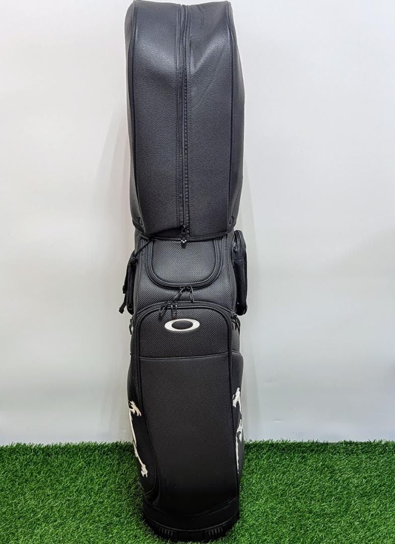 OAKLEY スカル キャディーバッグ ゴルフバッグ ブラック