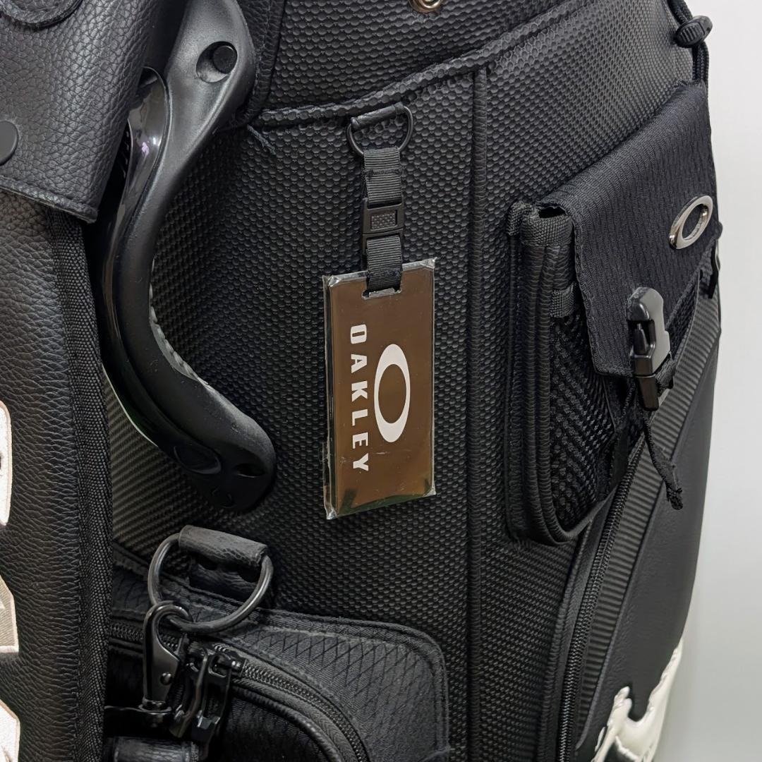 OAKLEY スカル キャディーバッグ ゴルフバッグ ブラック