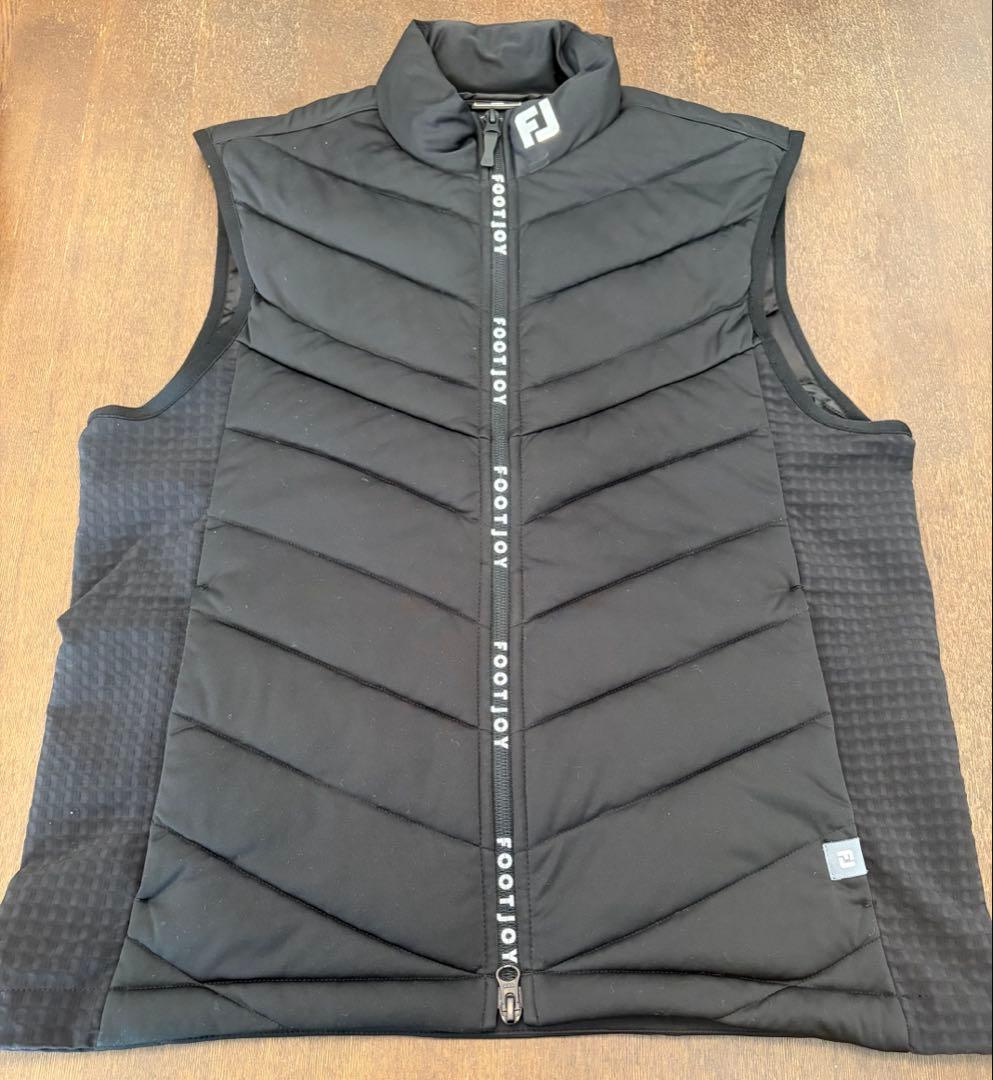 mt king　FootJoy メンズ 中綿ベスト サイズS ブラック