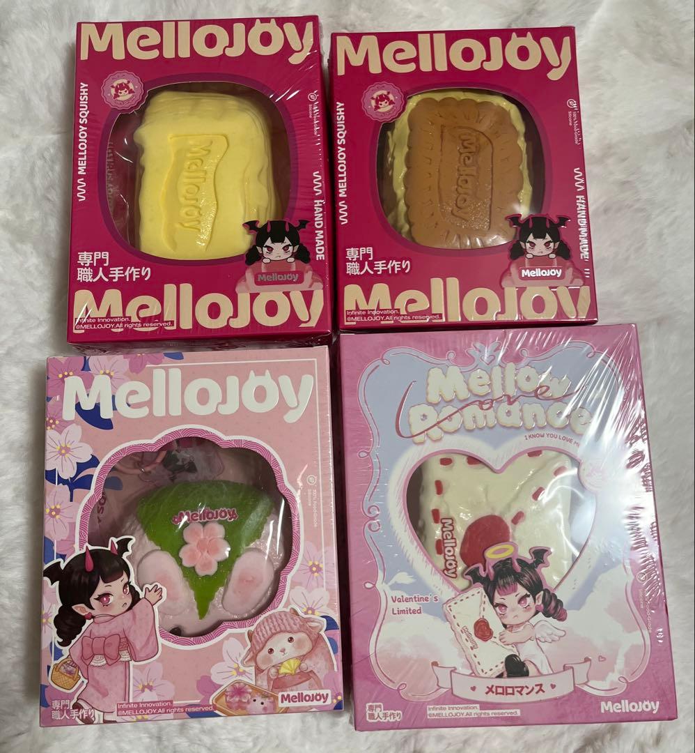 Mellojoy バタークリームチーズ キャラメルクリームクッキー 桜餅 告白