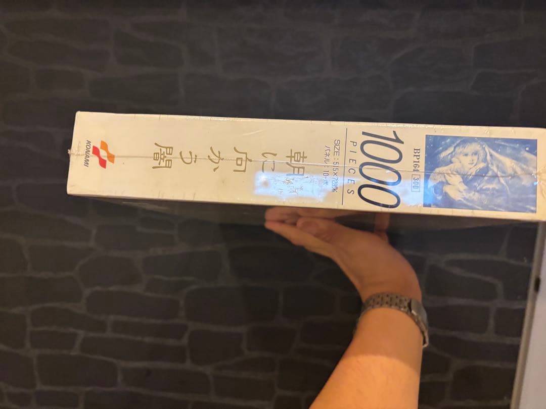 komani ジクソーパズル　きたのじゅんこ　1000ピース　朝に向かう闇　廃盤