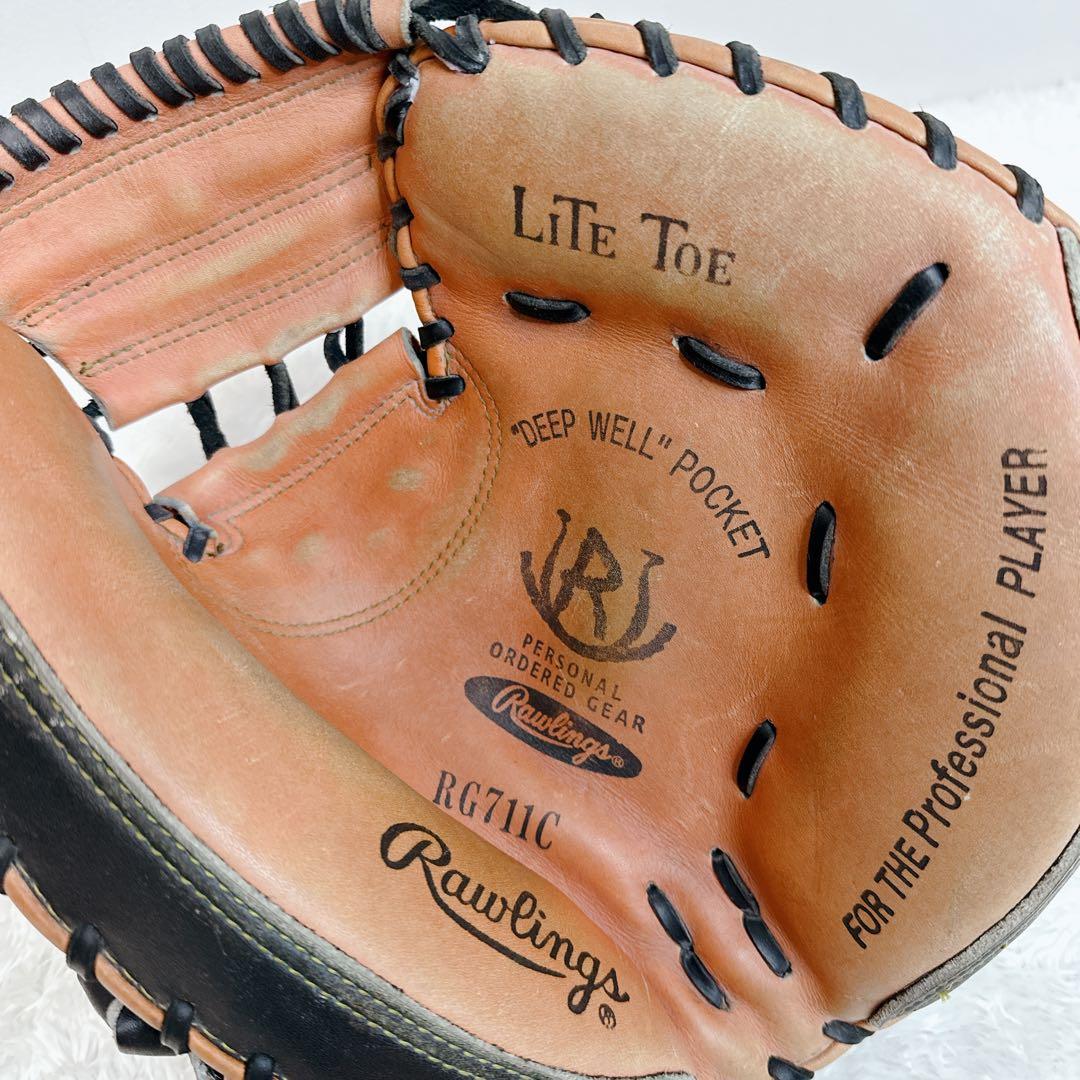 Rawlings ローリングス　軟式用　キャッチャーミット　右投げ　大人用