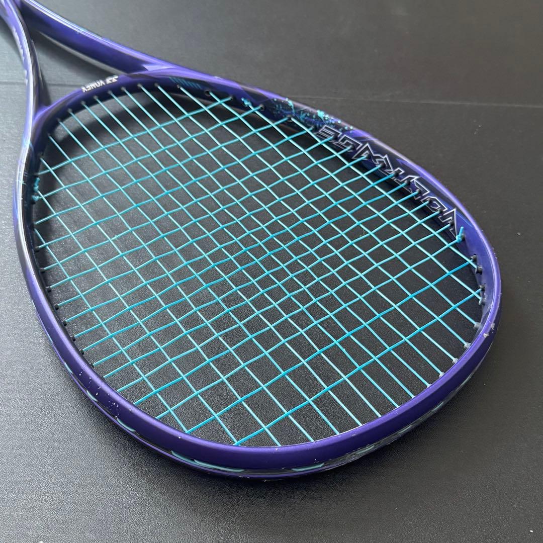 【使用感あり】YONEX ボルトレイジ7V UL1 アメジスト 軟式テニス